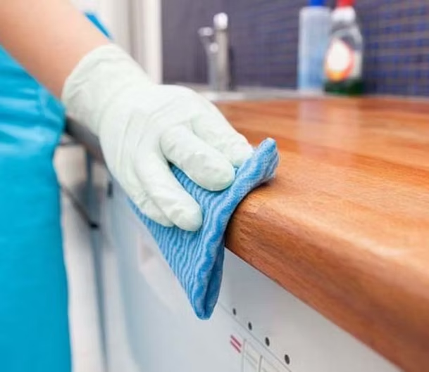 Schoonmaak van privéwoningen